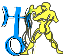 Wassermann im Zodiak